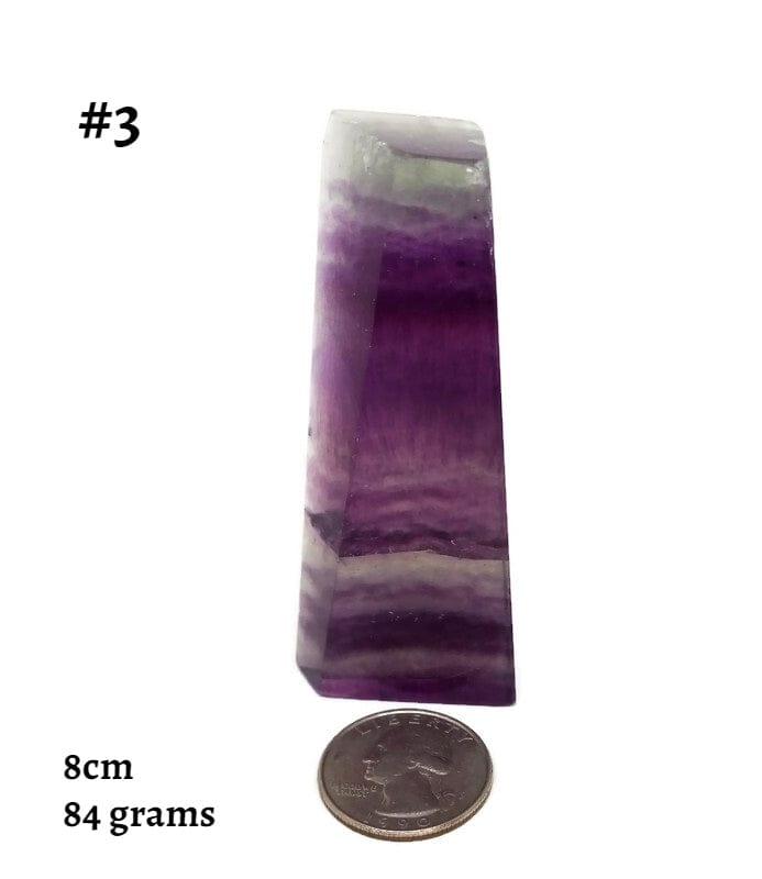 Free Form Rainbow Fluorite Sliced 5-8 cm Polished - Guiding Lights Boutique