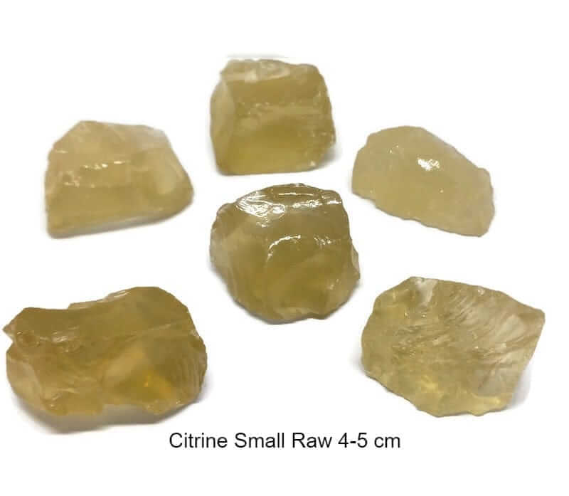 Citrine Natural Crystal Raw, Rough, Tumbled or a Set of Both Joy, Abundance and Light-Guiding Lights Boutique