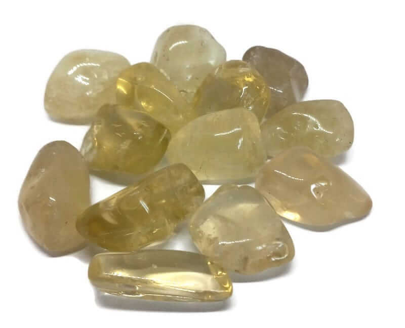 Citrine Natural Crystal Raw, Rough, Tumbled or a Set of Both Joy, Abundance and Light-Guiding Lights Boutique