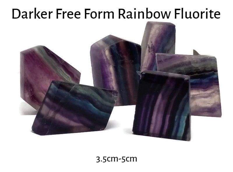 Free Form Rainbow Fluorite Sliced 5-8 cm Polished - Guiding Lights Boutique