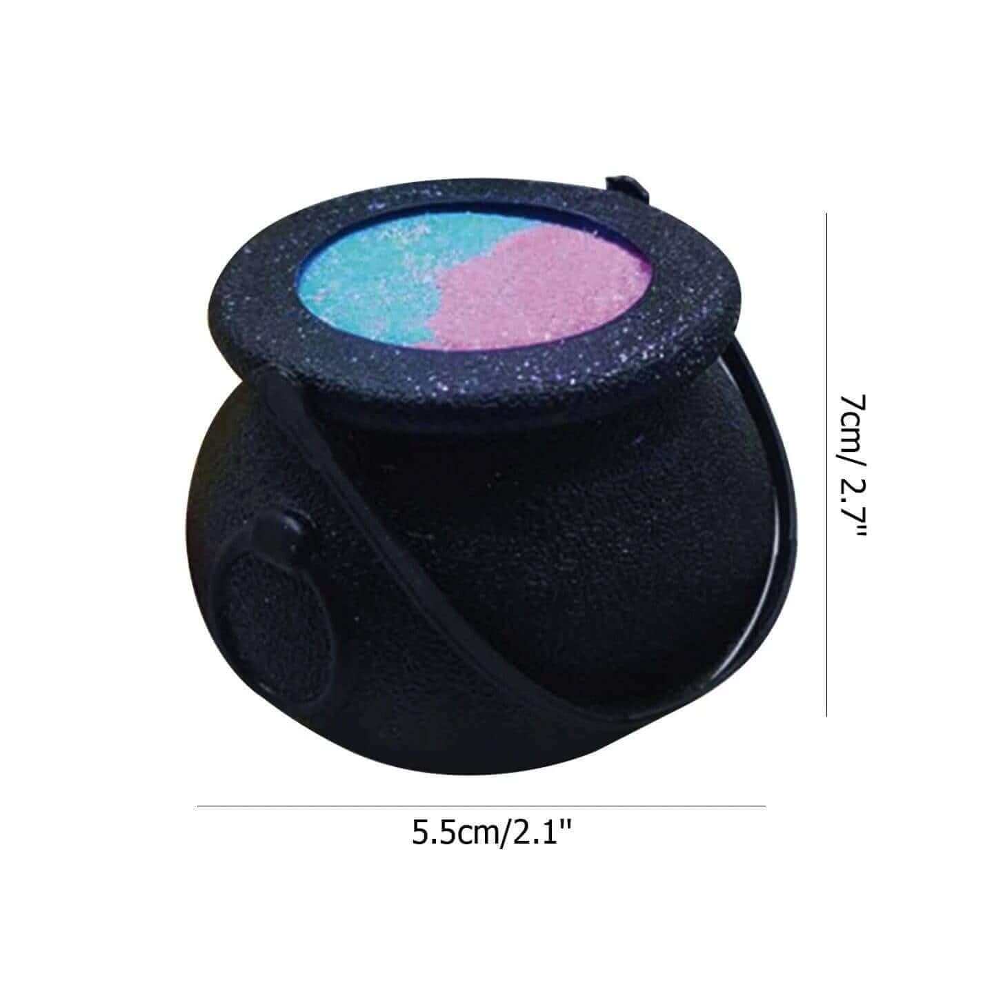 Cauldron Bath Bomb Set with Make-up Eraser Towel, Candle and Natural Crystal - Guiding Lights Boutique