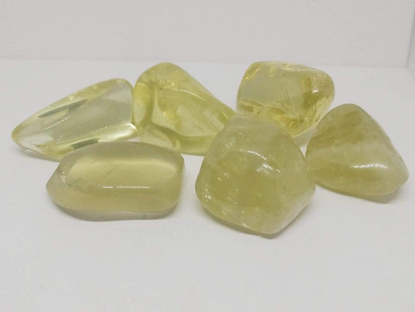 Citrine Natural Crystal Tumbled Stone for abundance - Guiding Lights Boutique