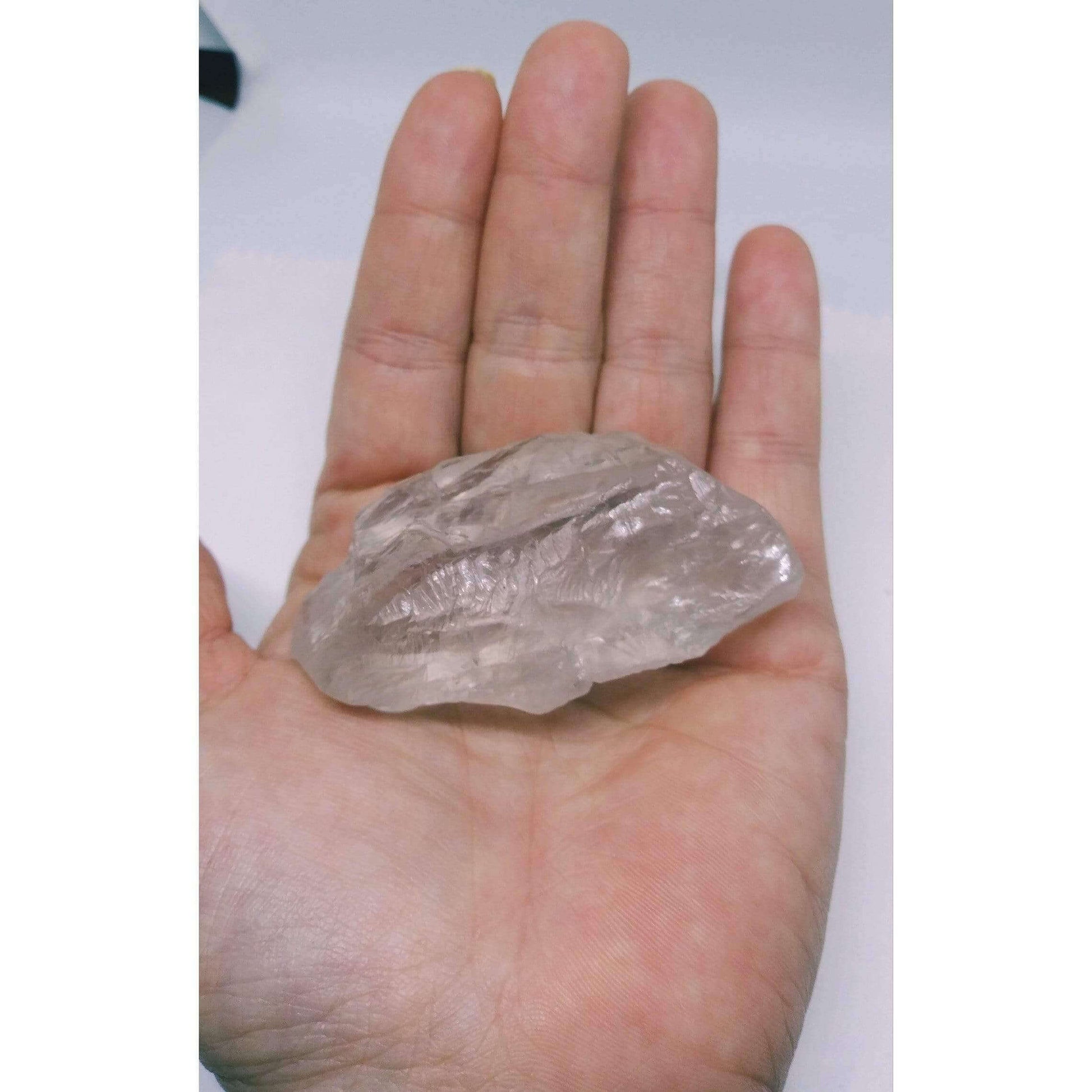 Clear Quartz Natural Raw Rough or Tumbled Spiritual Crystal Chunk Mined in Brazil - Guiding Lights Boutique