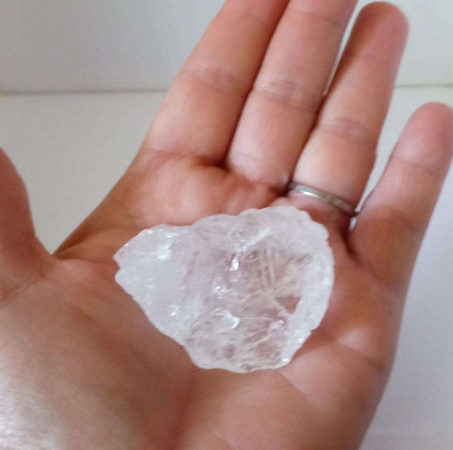 Clear Quartz Natural Raw Rough or Tumbled Spiritual Crystal Chunk Mined in Brazil - Guiding Lights Boutique