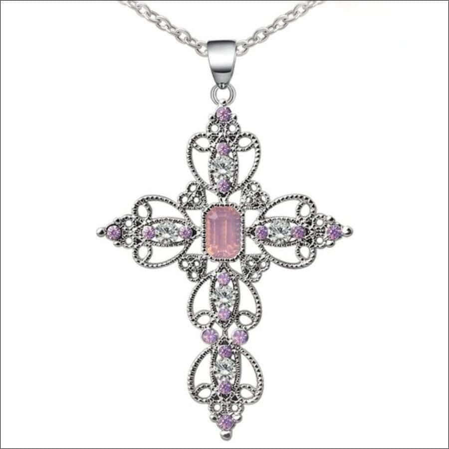 Everlasting Faith Cross Necklace - Guiding Lights Boutique