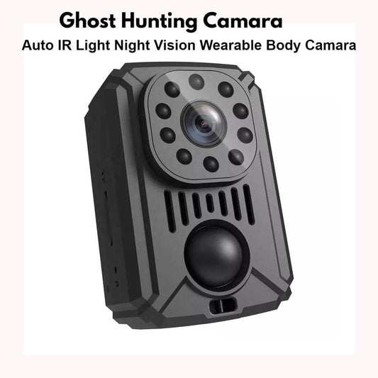 Ghost Hunting Body Cam Infrared Night Vision 11-hour record time Video Camra Paranormal Investigation Tool - Guiding Lights Boutique