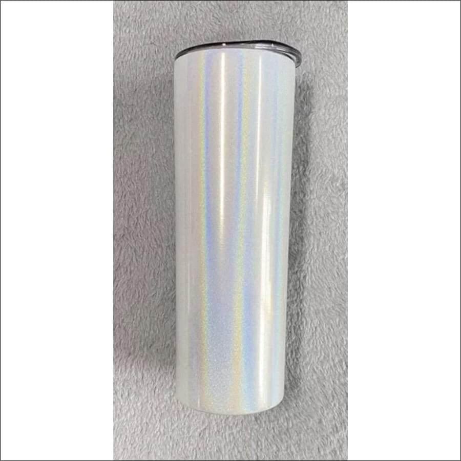 Glitter Tumblers 20oz Skinny Easy hold Hot or Cold Cup - Guiding Lights Boutique