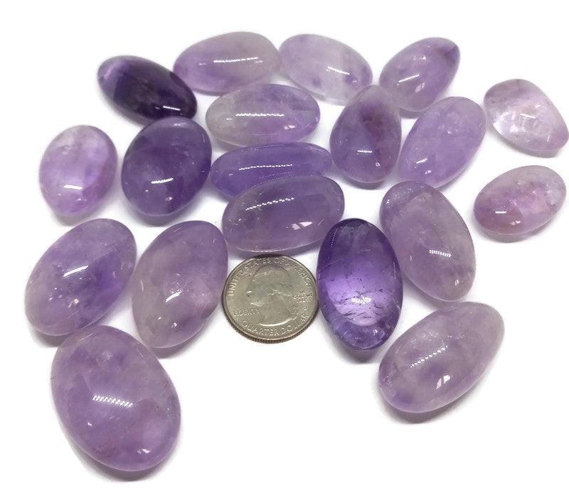 Light Purple Amethyst Tumbles from Brazil 3-4 cm - Guiding Lights Boutique