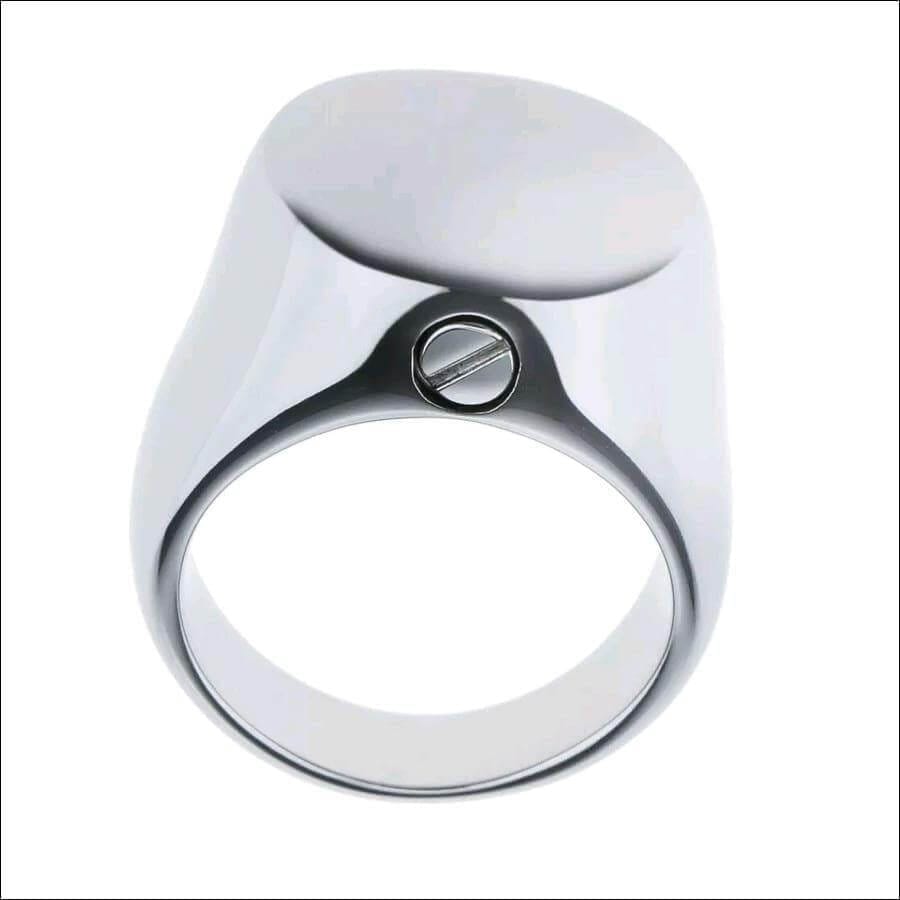 Men's memorial Urn compartment Ring - Guiding Lights Boutique
