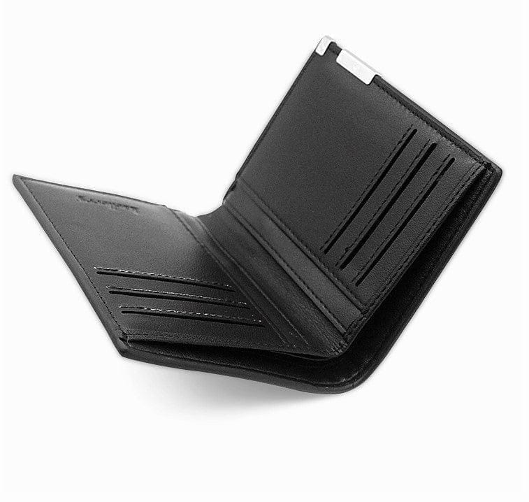 Men's Skull Wallet's Black Pu Leather Slim Billfold Slim - Guiding Lights Boutique