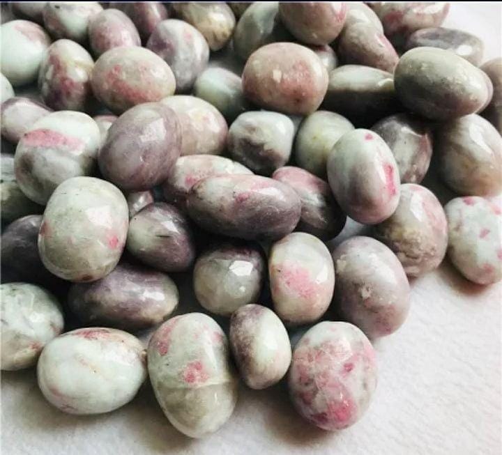 Plum Blossom Tourmaline reducing stress & anxiety crystal gemstone - Guiding Lights Boutique