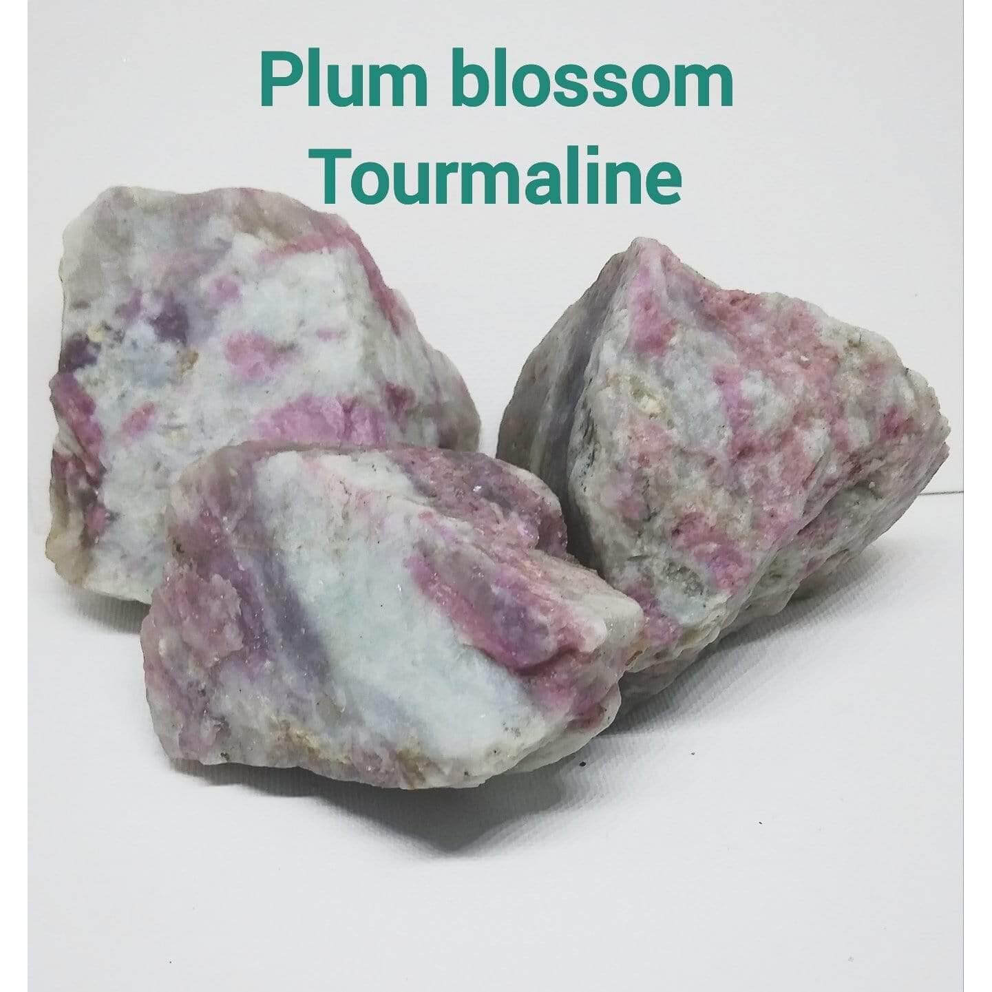 Plum Blossom Tourmaline reducing stress & anxiety crystal gemstone - Guiding Lights Boutique