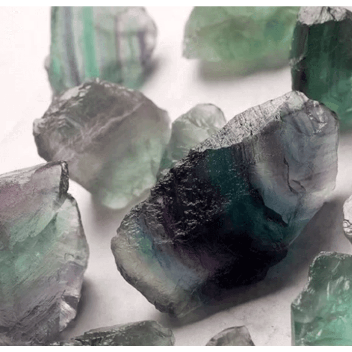 Rainbow Fluorite Natural Morocco Mined Raw Crystal Gemstone - Guiding Lights Boutique