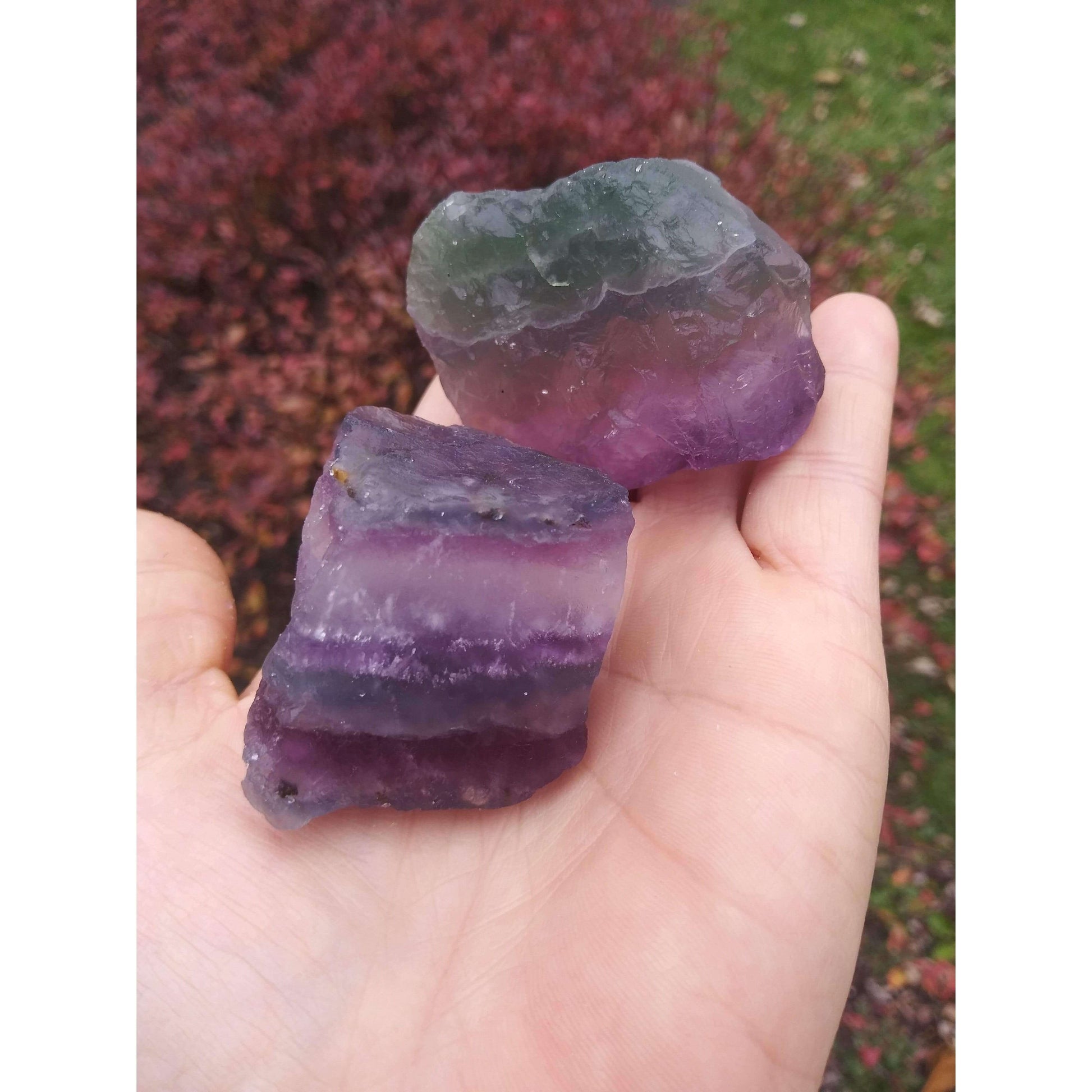 Rainbow Fluorite Natural Morocco Mined Raw Crystal Gemstone - Guiding Lights Boutique