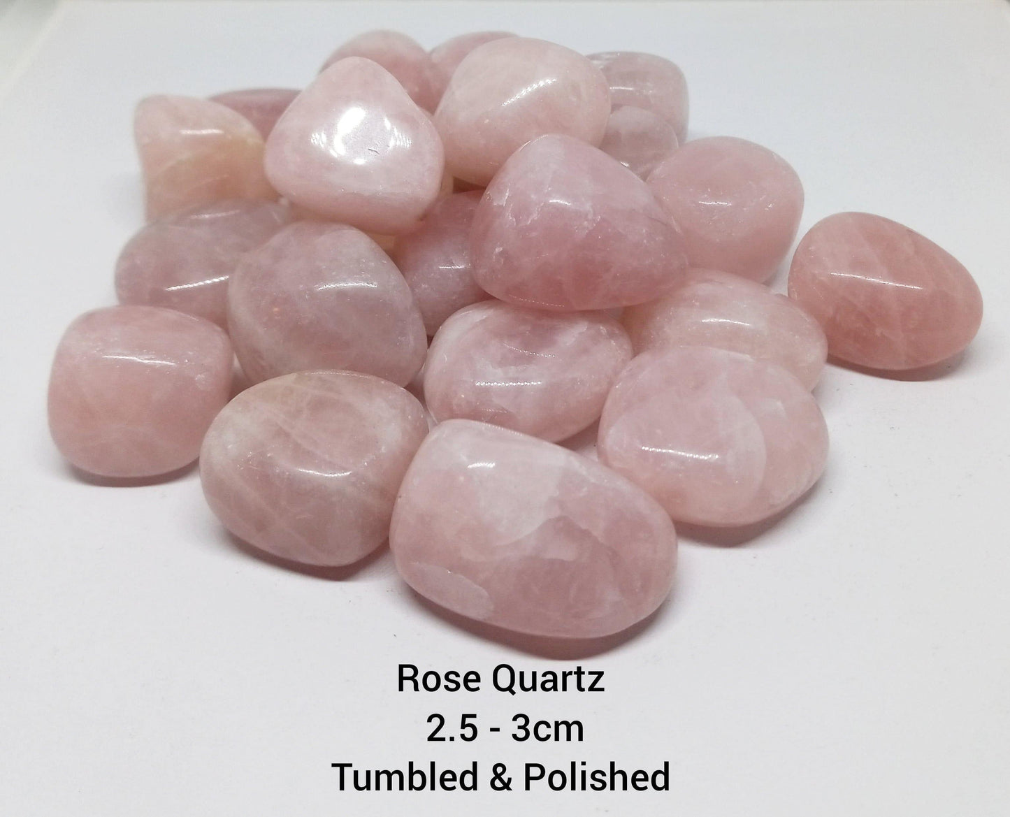 Rose Quartz Raw Rough Brazil Mined Natural Crystal Gemstone Chunk 1.5 - 2 inch - Guiding Lights Boutique