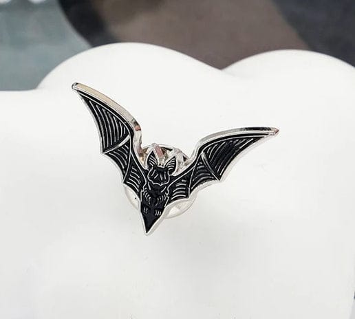 small black bat pin