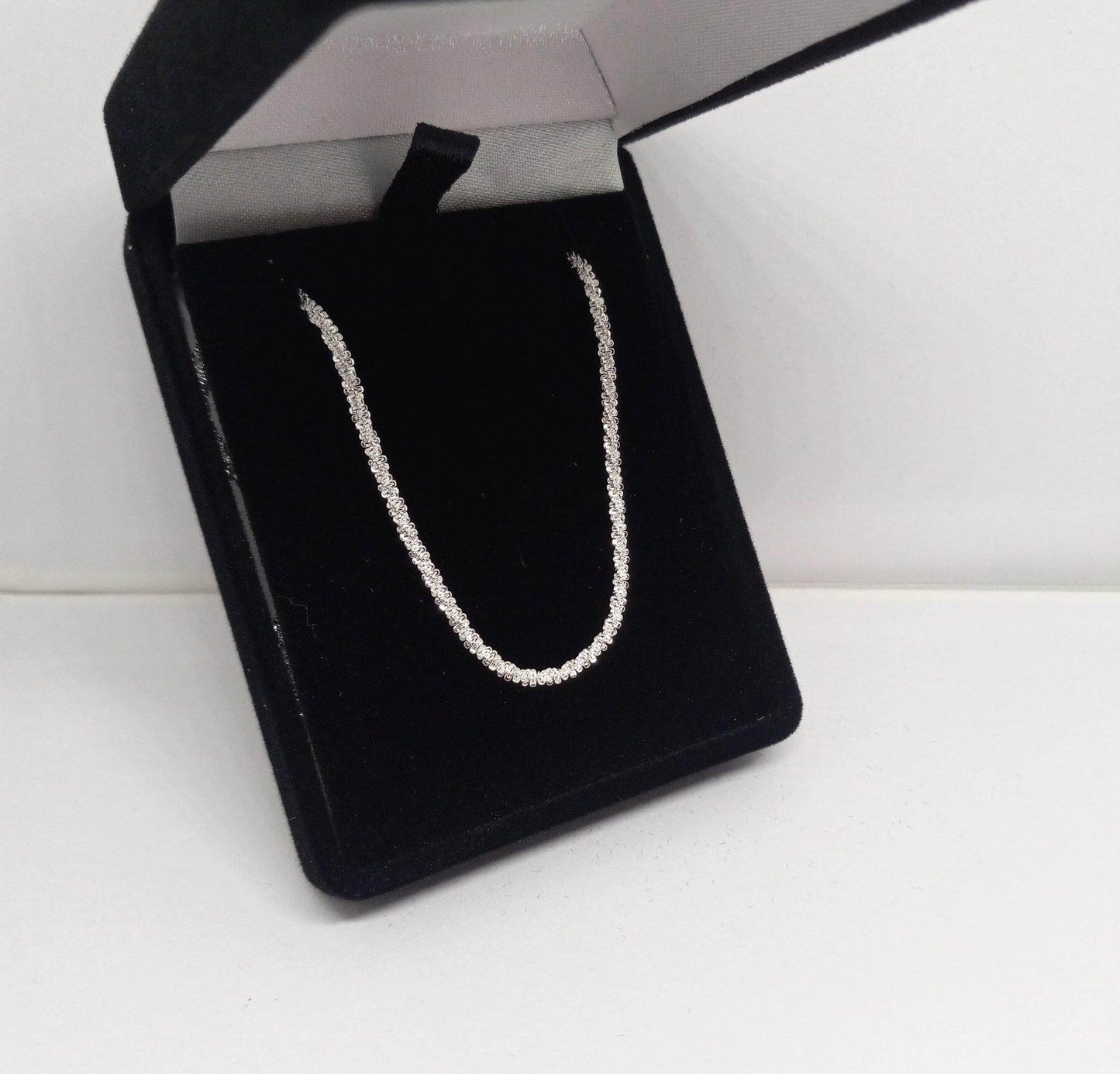 Sparkling Platinum Plated S925 Sterling Silver Clavicle Chain - Guiding Lights Boutique