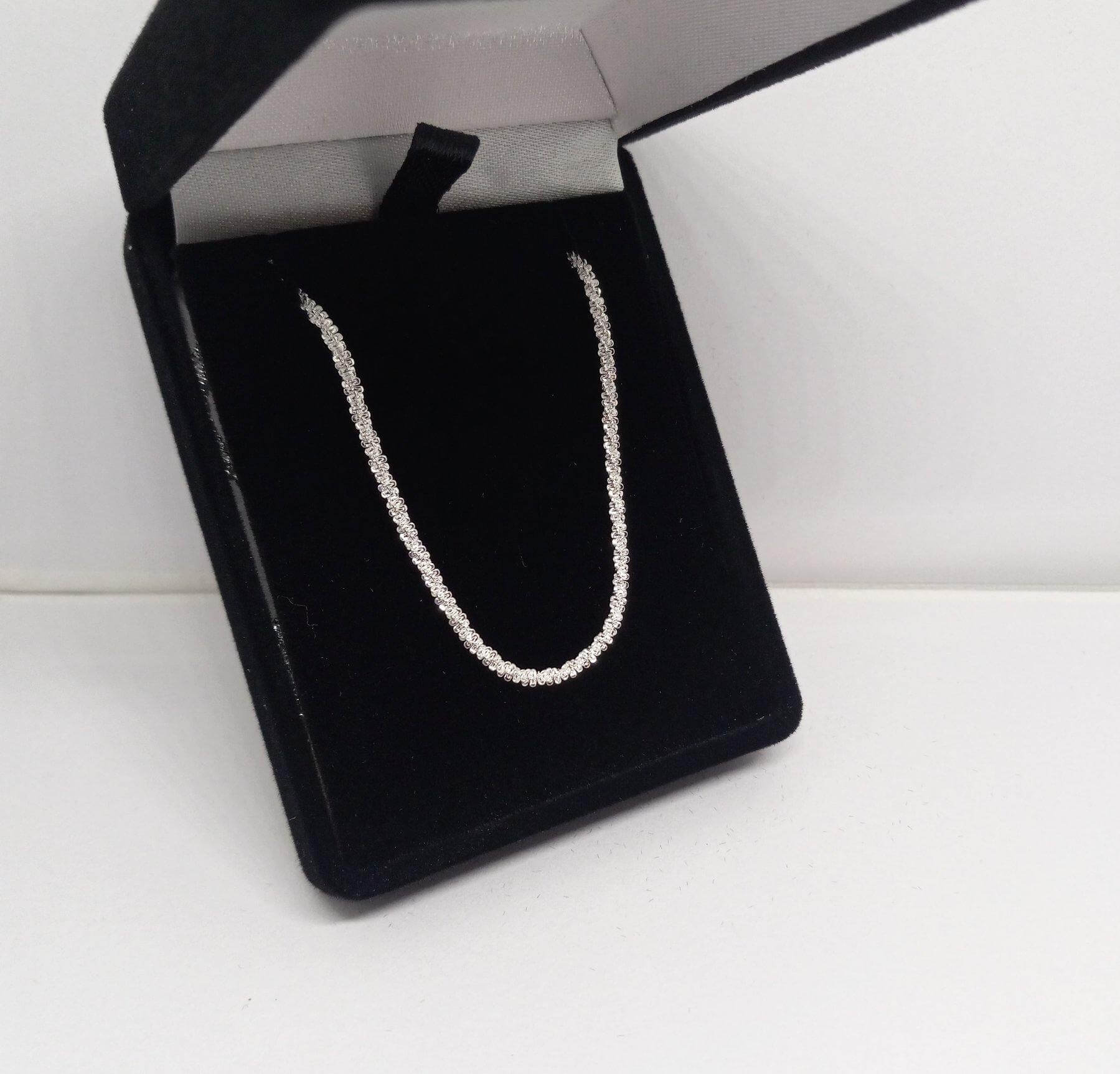 Sparkling Platinum Plated S925 Sterling Silver Clavicle Chain - Guiding Lights Boutique