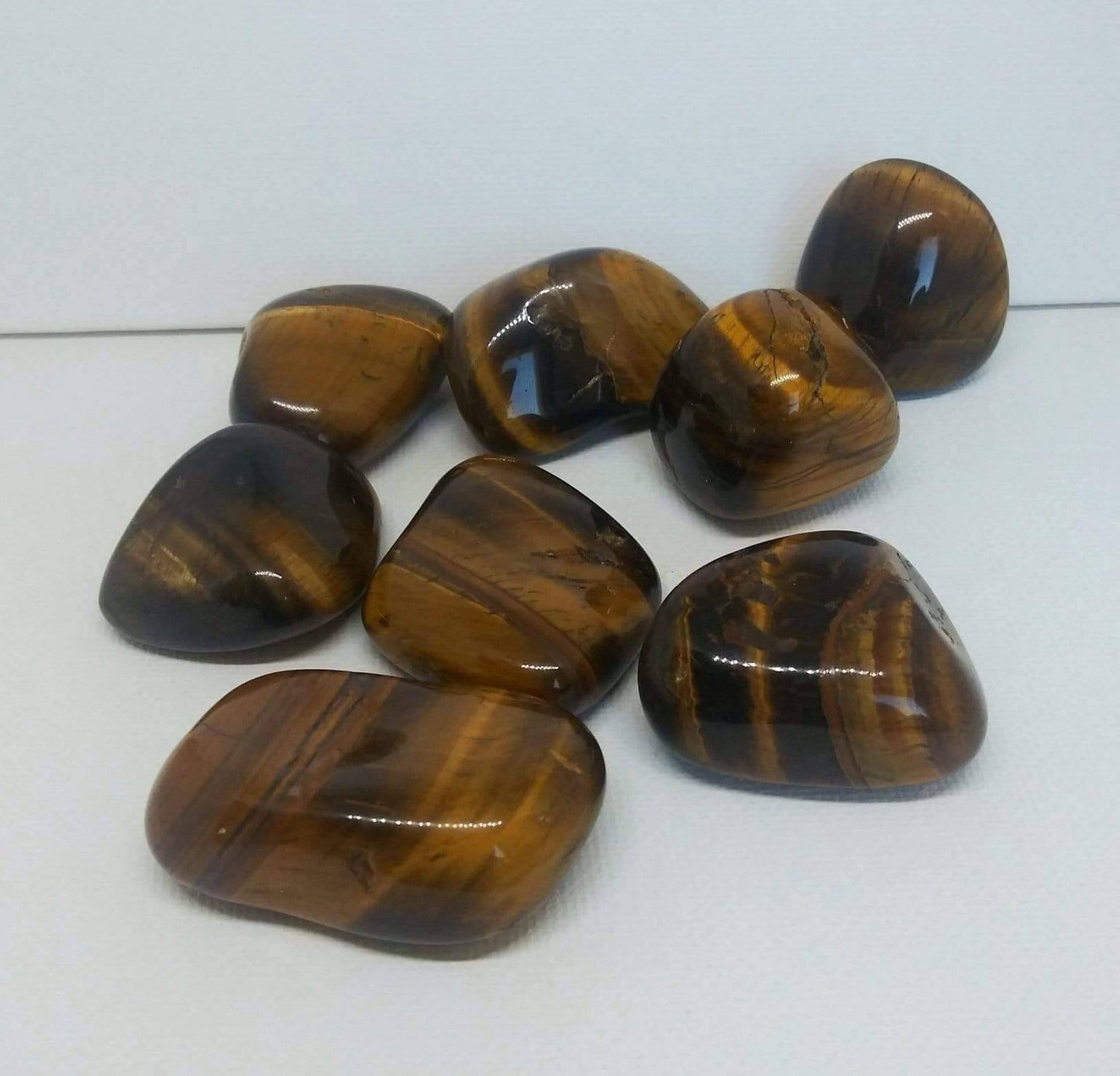 Tiger Eye Natural Crystal Gemstone Stone Tumbled High Quality - Guiding Lights Boutique