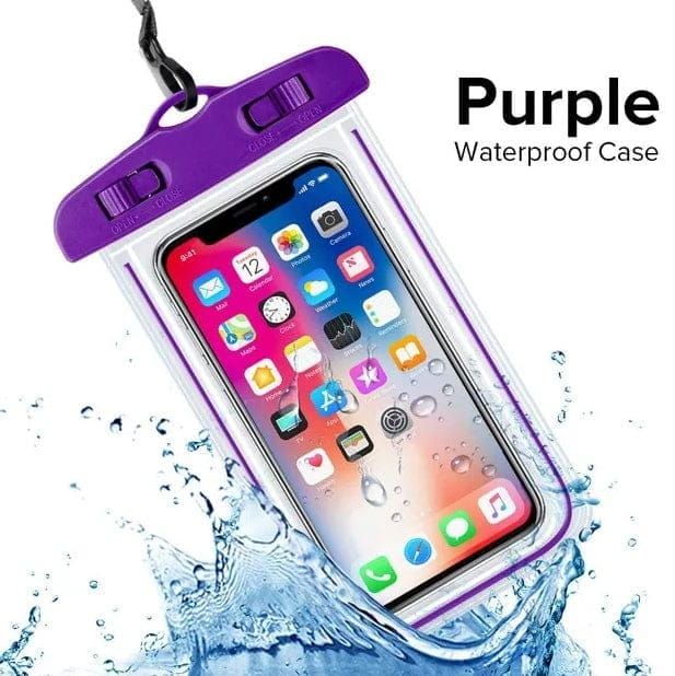 Waterproof Phone Case Swimming Beach Bag Universal PVC Luminous Touch screen Underwater Pictures/videos - Guiding Lights Boutique