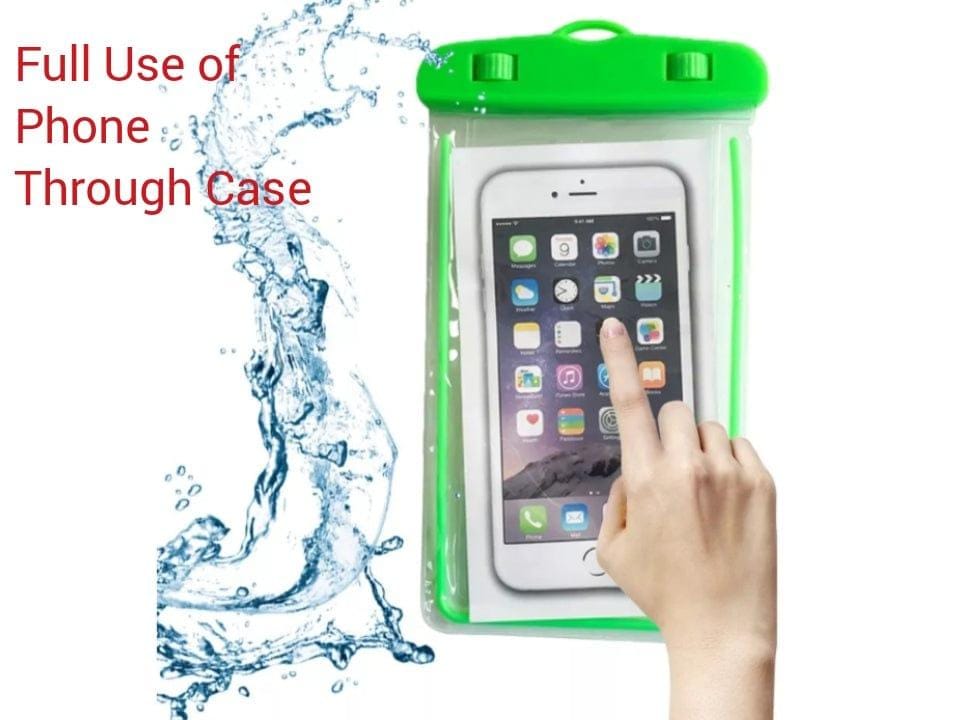 Waterproof Phone Case Swimming Beach Bag Universal PVC Luminous Touch screen Underwater Pictures/videos - Guiding Lights Boutique